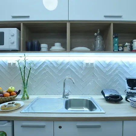 Apartament Central Aristotelous Studio 1 *